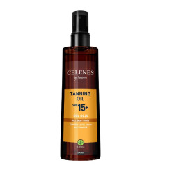 Herbal tanning oil SPF15+ 200ml